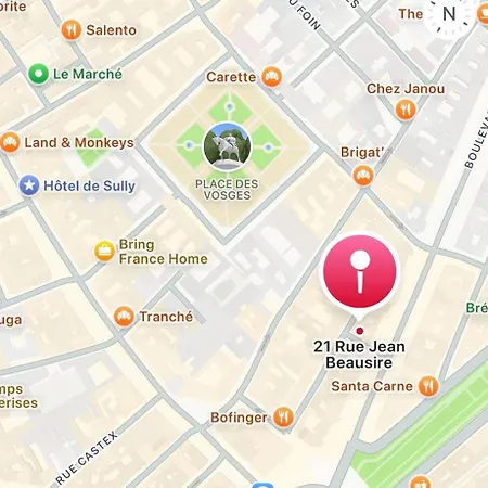 Elegant Parisian Apartment, Place Des Vosges *
