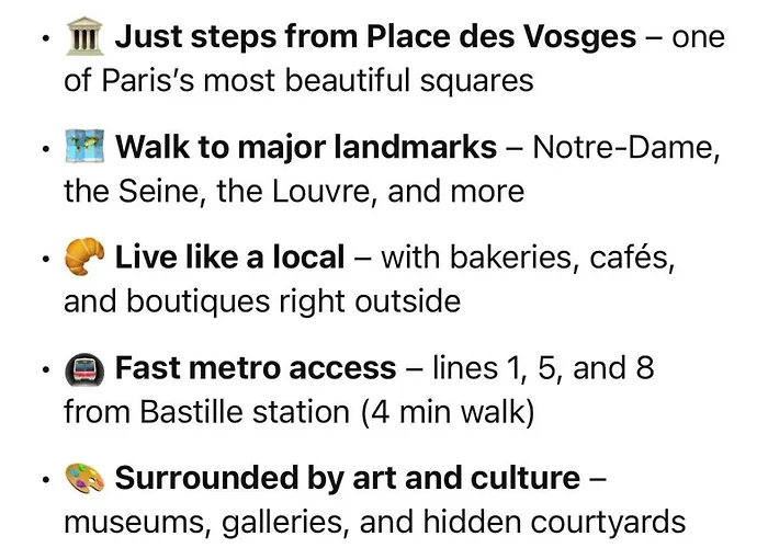 Elegant Parisian Apartment, Place Des Vosges Apartman *